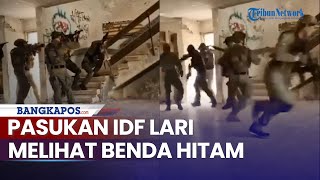 Kelakuan Memalukan Israel! Segerombolan Tentara IDF Lari Ketakutan,  Dikira Bom Ternyata Tikus