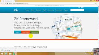 zk framework tutorial for beginners (Web App Step By Step) EP1