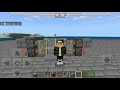 【minecraft pe】紅石活塞自動門教學，新手也能學會！