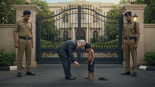 A beggar child reached the house of a millionaire. As soon as he saw the millionaire, he held his...