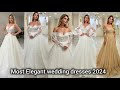 Most Elegant wedding dresses in 2024 with tips to plan your wedding