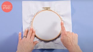 How to prevent hoop burn I beginner embroidery techniques