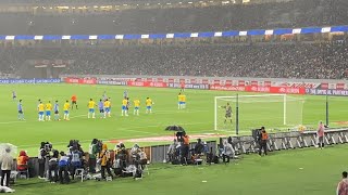 サッカー 日本代表ＶＳブラジル代表 日本得点チャンスシーン