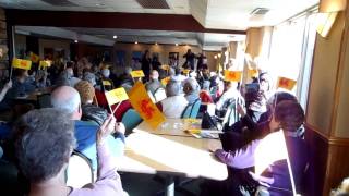 Walloons singing anthem with Belgians in Wisconsin