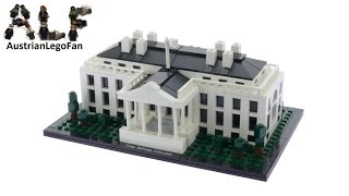 Lego Architecture 21006 The White House Speed Build