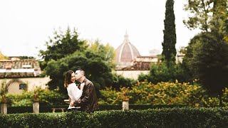 Unforgettable surprise proposal photoshoot at Four Seasons in Florence