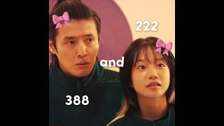 388 and 222 so cute 💞 | Squid Game | 2 season | edit