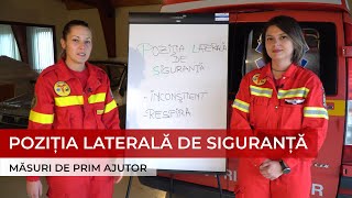 Poziția Laterală de Siguranță (PLS)| MĂSURI DE PRIM AJUTOR