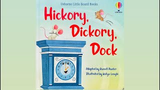 Hickory, Dickory, Dock - Story Book/ Read Aloud/ Baby Book/ Usborne Books/ Toddler Book/ Story Time