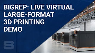 BigRep Live Virtual Large-Format 3D Printing Demo