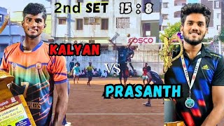 #apvolleyballgaming HYD Prasanth VS prakash Kalyan single affence 2nd set 1,20,000