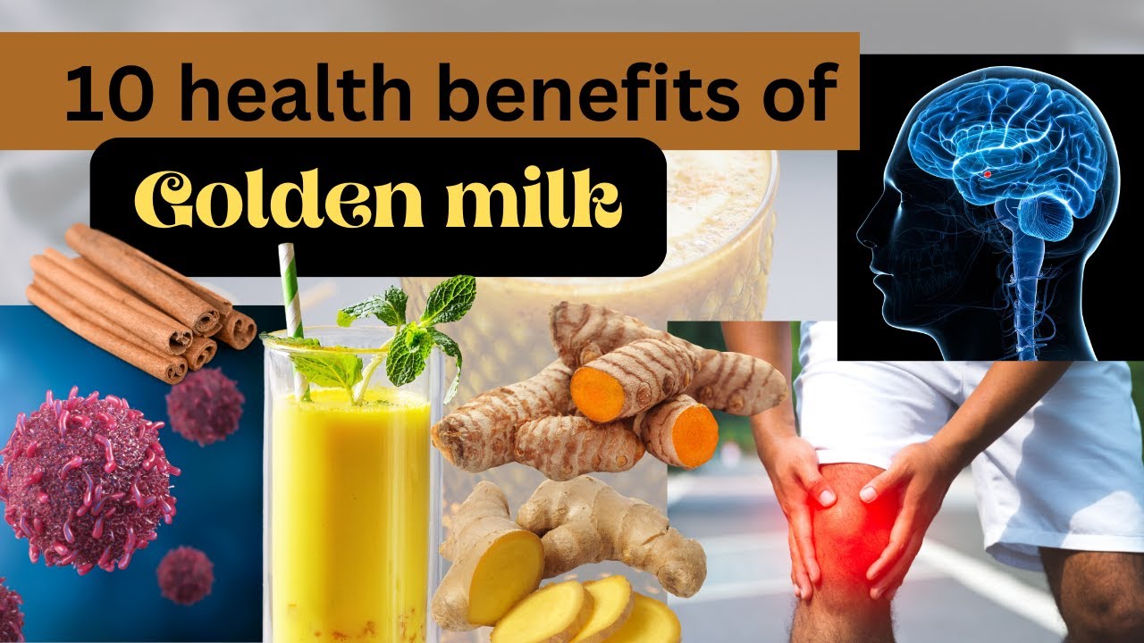 10 Health Benefits Of Golden Milk | Benefits Of Turmeric Milk - YouTube