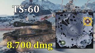 TS-60 dominate Glacier with almost 9.000 dmg 👌👌👌