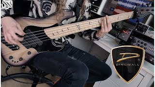 Siebe playing Dingwall Super J- While She Sleeps - The Guilty Party bass cover