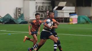 Hong Kong mini rugby THT/SCAA vs' FC4 U12 Boys SCAA Showcase game on 05_04_2024 8:38 am