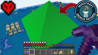 I Made the World's Largest Beacon in Minecraft!
