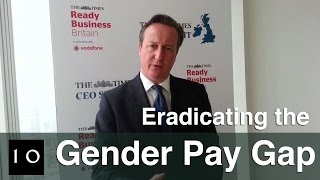 Eradicating the gender pay gap: David Cameron's message