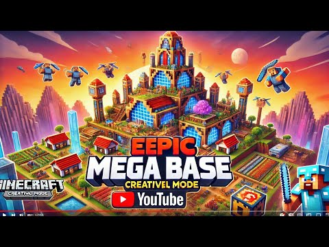 Build an Epic Megabase in Minecraft Creative! | Ultimate Guide and Showcase