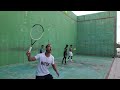 frontón 20m el cubanaleco 1ra cat darielito y el burrito v s aruan y armando revancha 💪🔥🎾🇨🇺