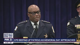 Chicago police officers to flood streets over Memorial Day weekend