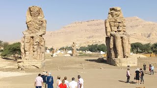 Egypt's Huge Colossi of Memnon Statues
