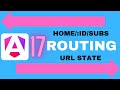 Basic Angular 17 routing example  | 2024