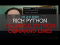 How to Use the Rich library for colorful Python command-line interfaces