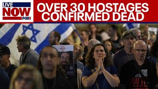 Israel-Hamas war: 31 hostages confirmed dead as Gaza ceasefire considered | LiveNOW from FOX