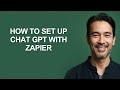 How to Set Up Chat Gpt With Zapier - KevinHowTo