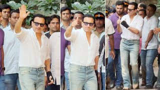 Saif Ali Khan Reached Home After Discharge From Hospital | Manastars