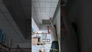 Pasang keramik pada plafon #construction #fyp #fypシ゚viral #fypshort #short