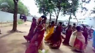V6 Special Bathukamma Song   2016 august 15 P S Elkicherla students dancing