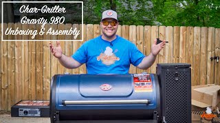 Char Griller Gravity Fed 980 Unboxing & Assembly