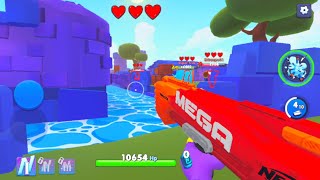 Nerf War | Water Park Battle 2 Solo Victory Gameplay (Nerf First Person Shooter)