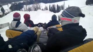 Tubing at St Jean Matha - TGV