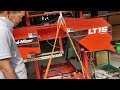 【ウッドマイザーを買いに】i bought a wood mizer lt15 portable sawmill 簡易式製材機ウッドマイザーを購入！