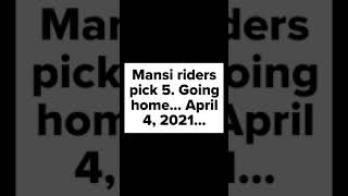 Mansi cycling team pick 5 going home...