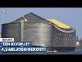 Wereldwijde interesse in Ark van Johan: '4,2 miljoen gekost!'