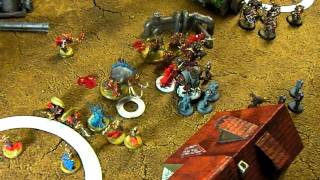 battle 32 khador (butcher) vs skorne (emorghoul)a