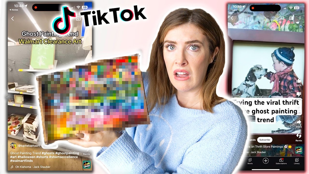 This Viral Art Trick From Youtube Shorts Is Weird Youtube