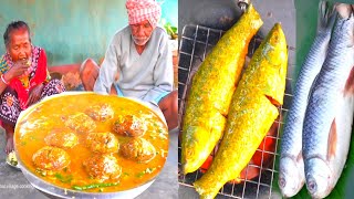 FISH KOFTA CURRY!village style cooking delicious fish kofta Curry!!#fishrecipe #fish