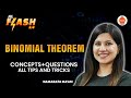 Complete Binomial Theorem | JEE 2024/25 | PYQs | Namrata Ma'am