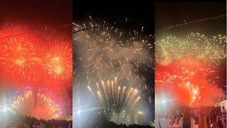 MALAYSIA SARAWAK SIBU MERRY CHRISTMASFIREWORKS SHOW 2023 - 4K.60FPS