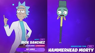 Rick and Morty in FORTNITE #Shorts