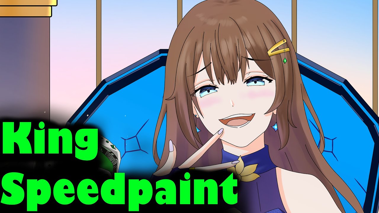 Speedpaint King Youtube