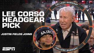 Lee Corso's headgear pick for Ohio State vs. Indiana with Justin Fields | College GameDay