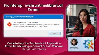 Fix interop_iwshruntimelibrary.dll Errors!
