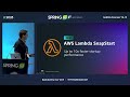 AWS Lambda SnapStart: Dramatically reduce cold starts for your Java functions by Melina & Kevin