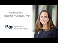 Meet the Doctor, Rosanna Wustrack, MD