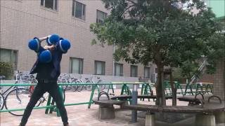 Hat Juggling Video  -One year and a half-